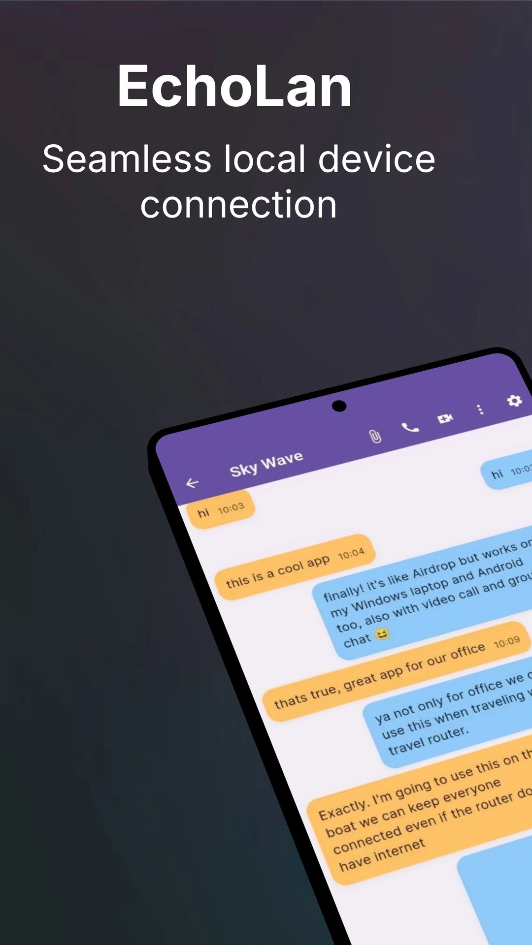 EchoLAN Chat Interface